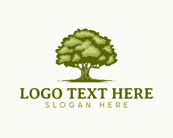Organic Oak Tree