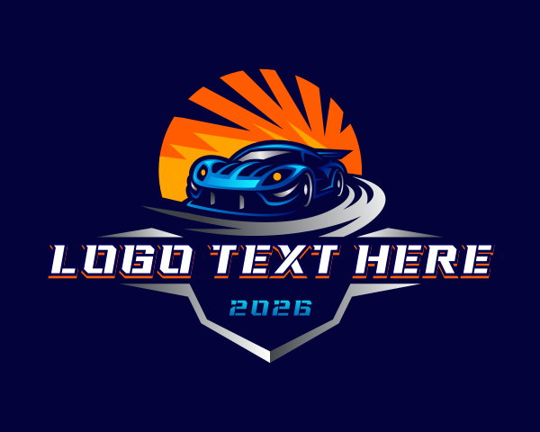 Automotive Racing Emblem