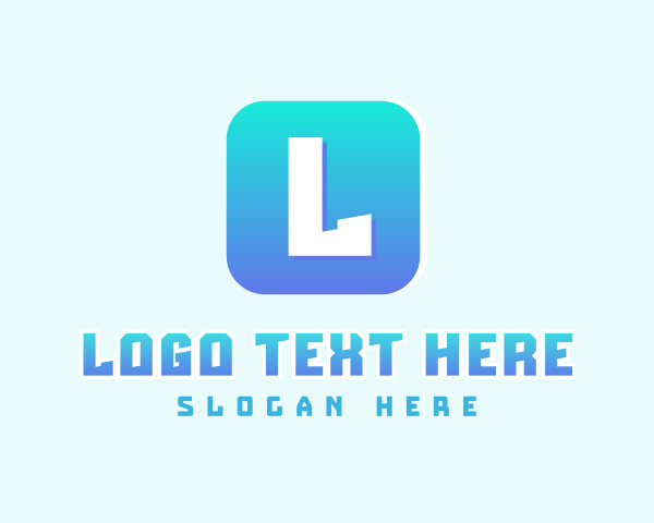 Blue Gradient Gamer App